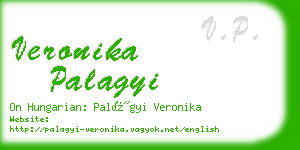 veronika palagyi business card